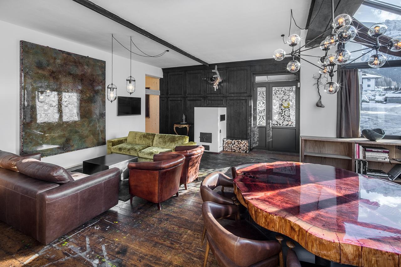 Artefugium Atelier Apartment Selva di Val Gardena Bagian luar foto